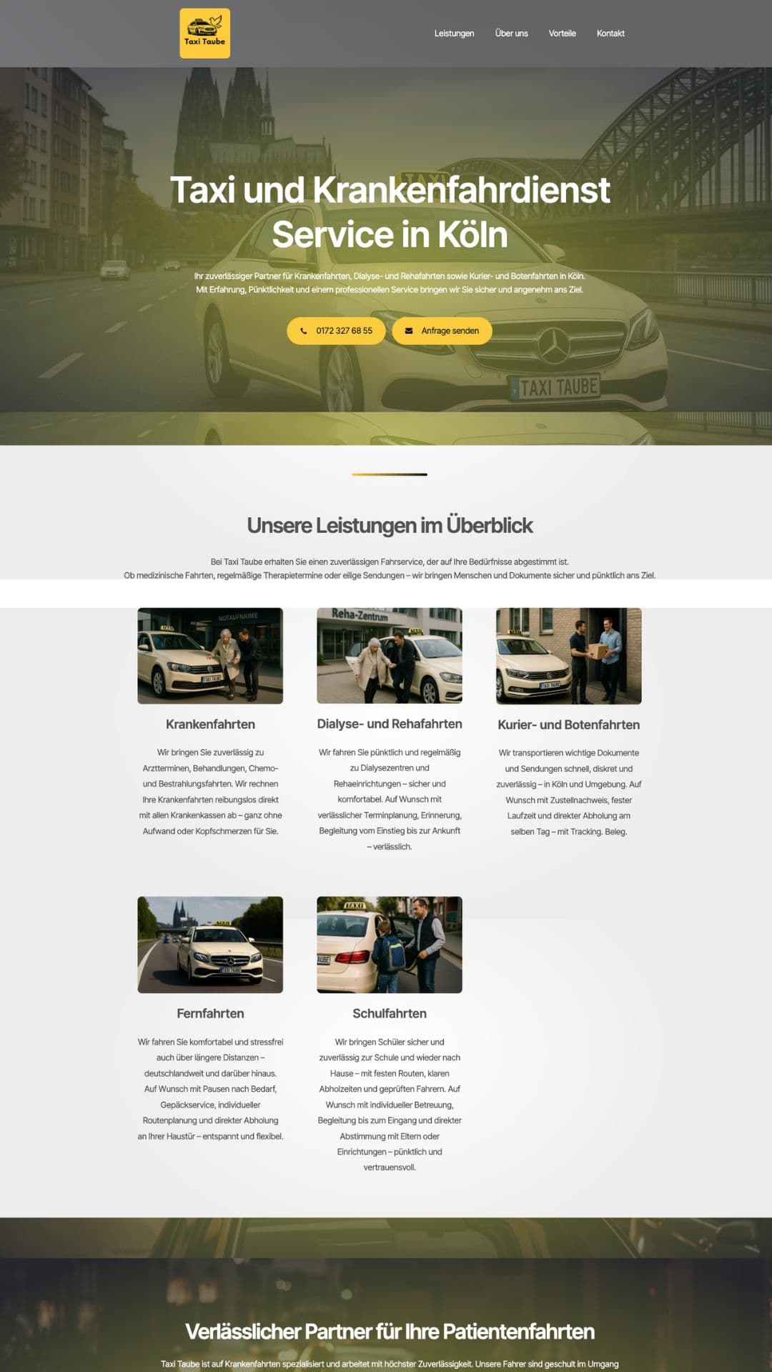 Visitenseite Beispiel 10