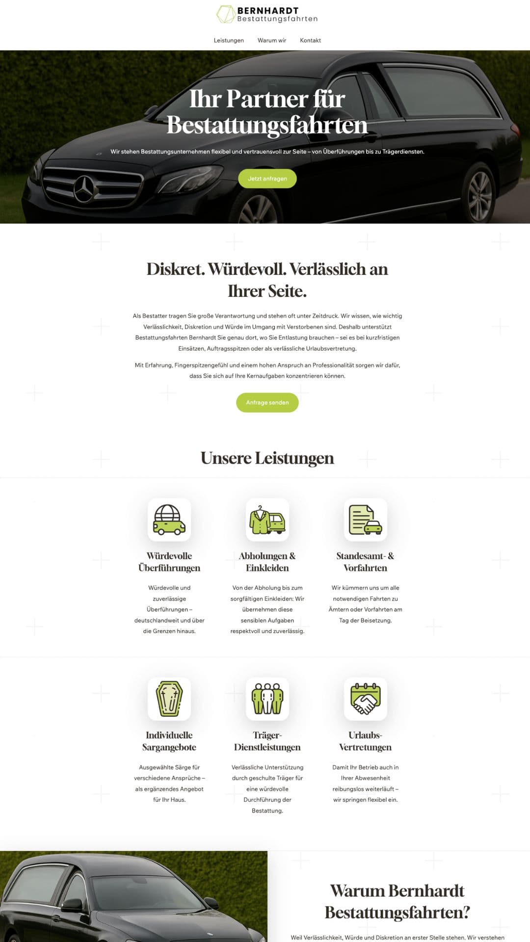 Visitenseite Beispiel 12