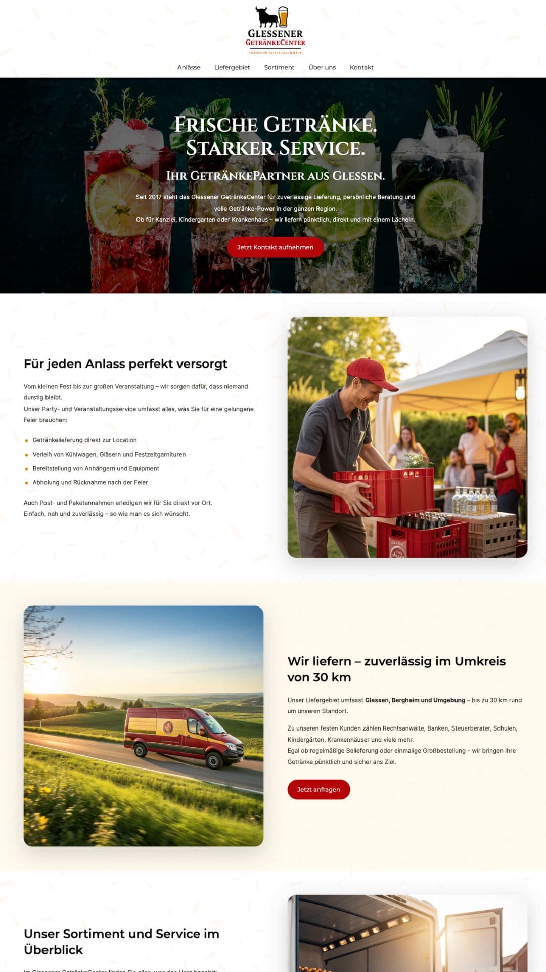 Visitenseite Beispiel 18