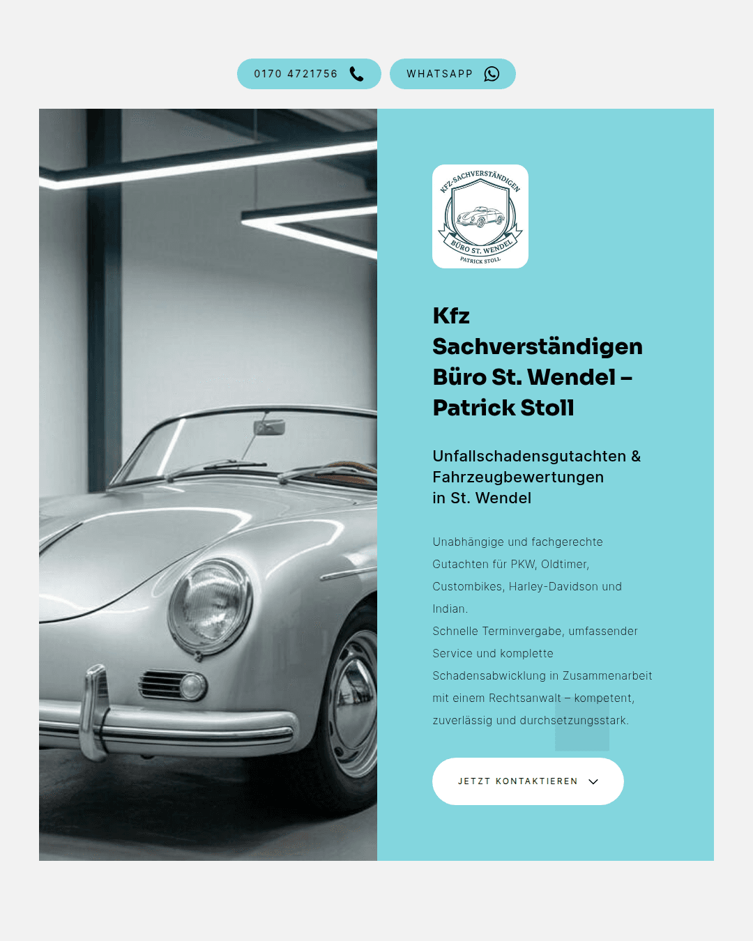 Website Beispiel KfZ