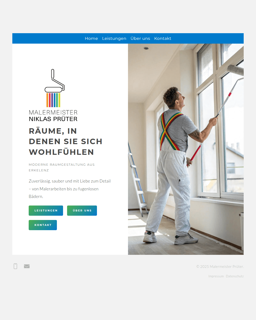 Website Beispiel Handwerk