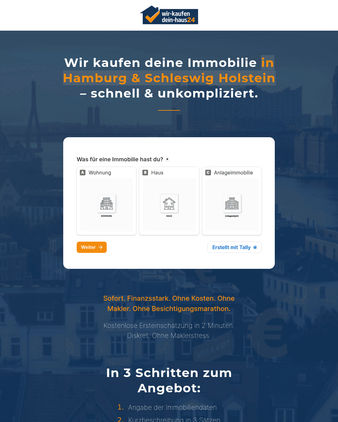 Website Beispiel Immobilien