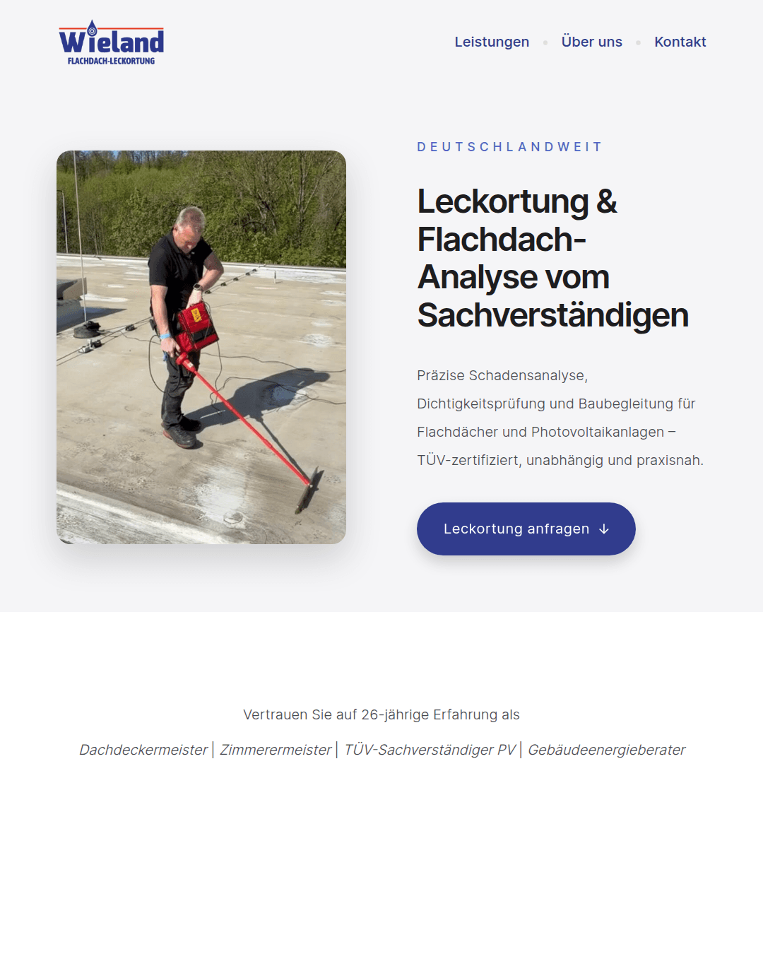 Website Beispiel Handwerk