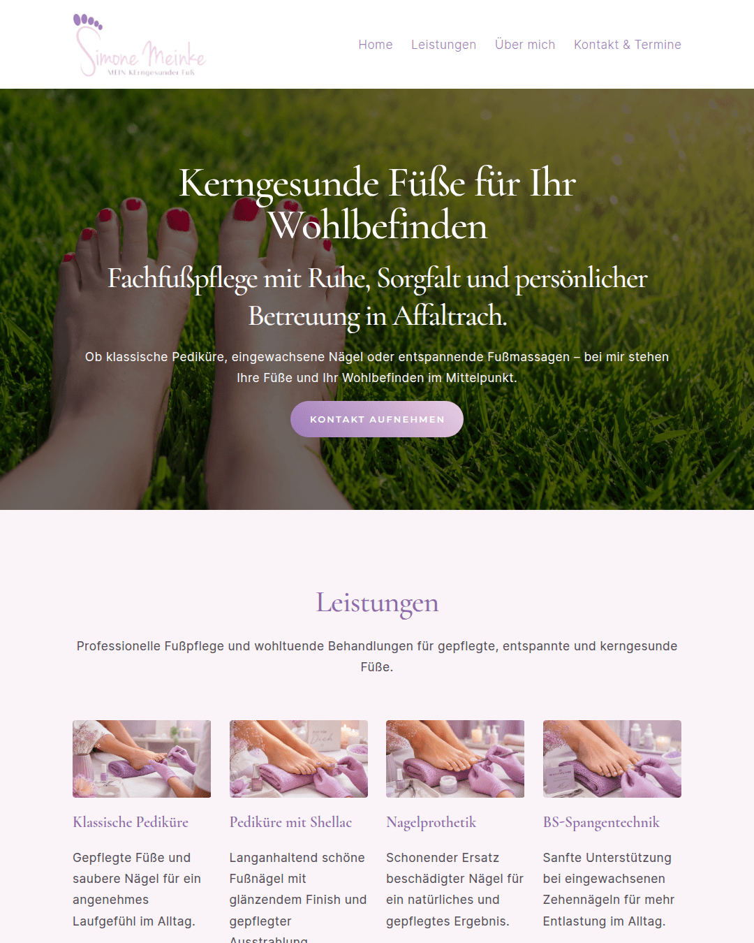 Website Beispiel Gesundheit