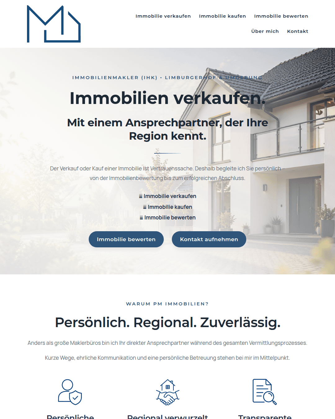 Website Beispiel Immobilien
