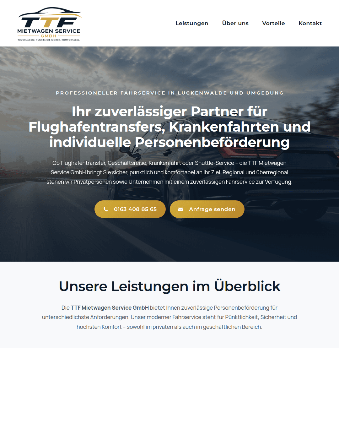 Website Beispiel Mobilität