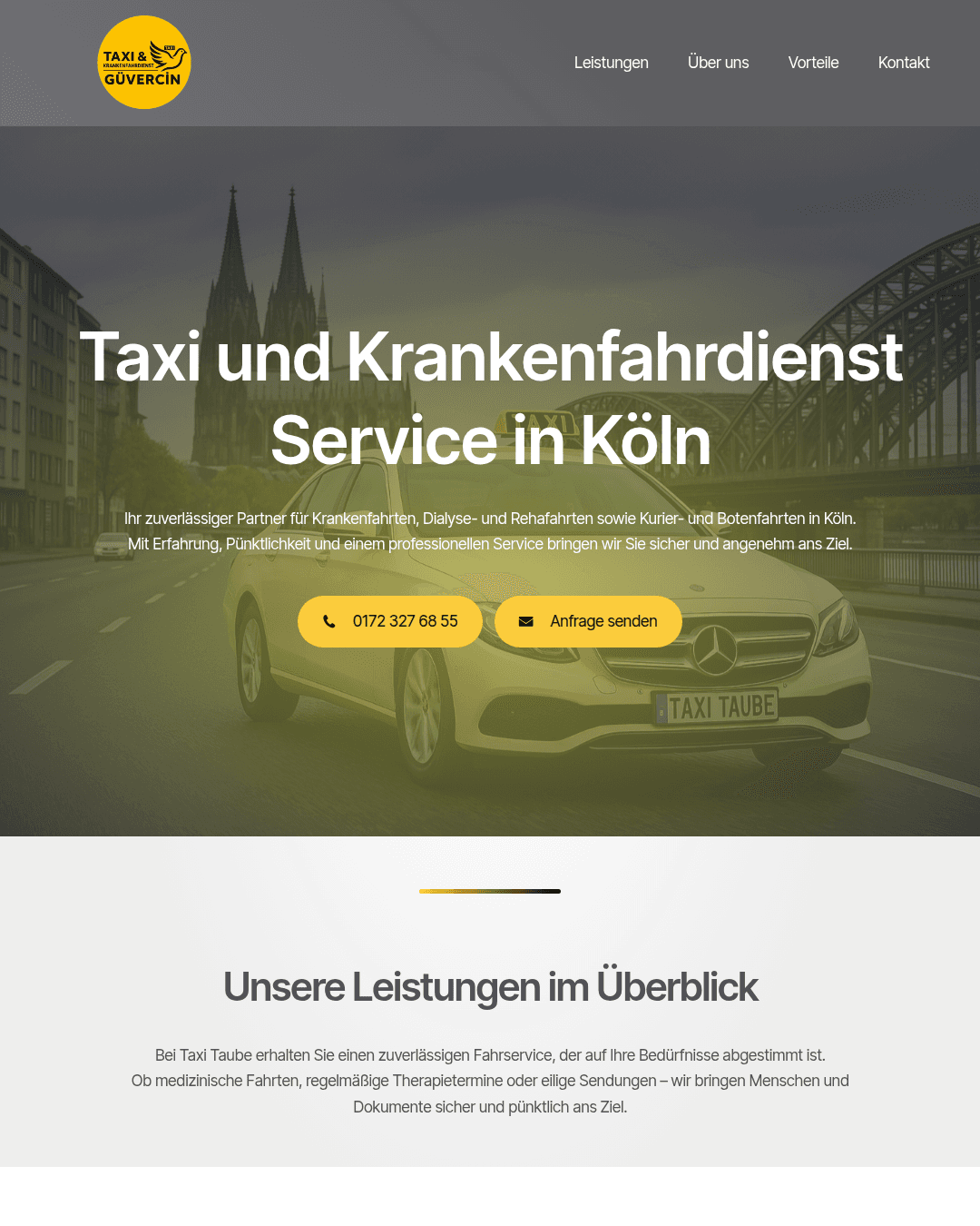 Website Beispiel Dienstleistung